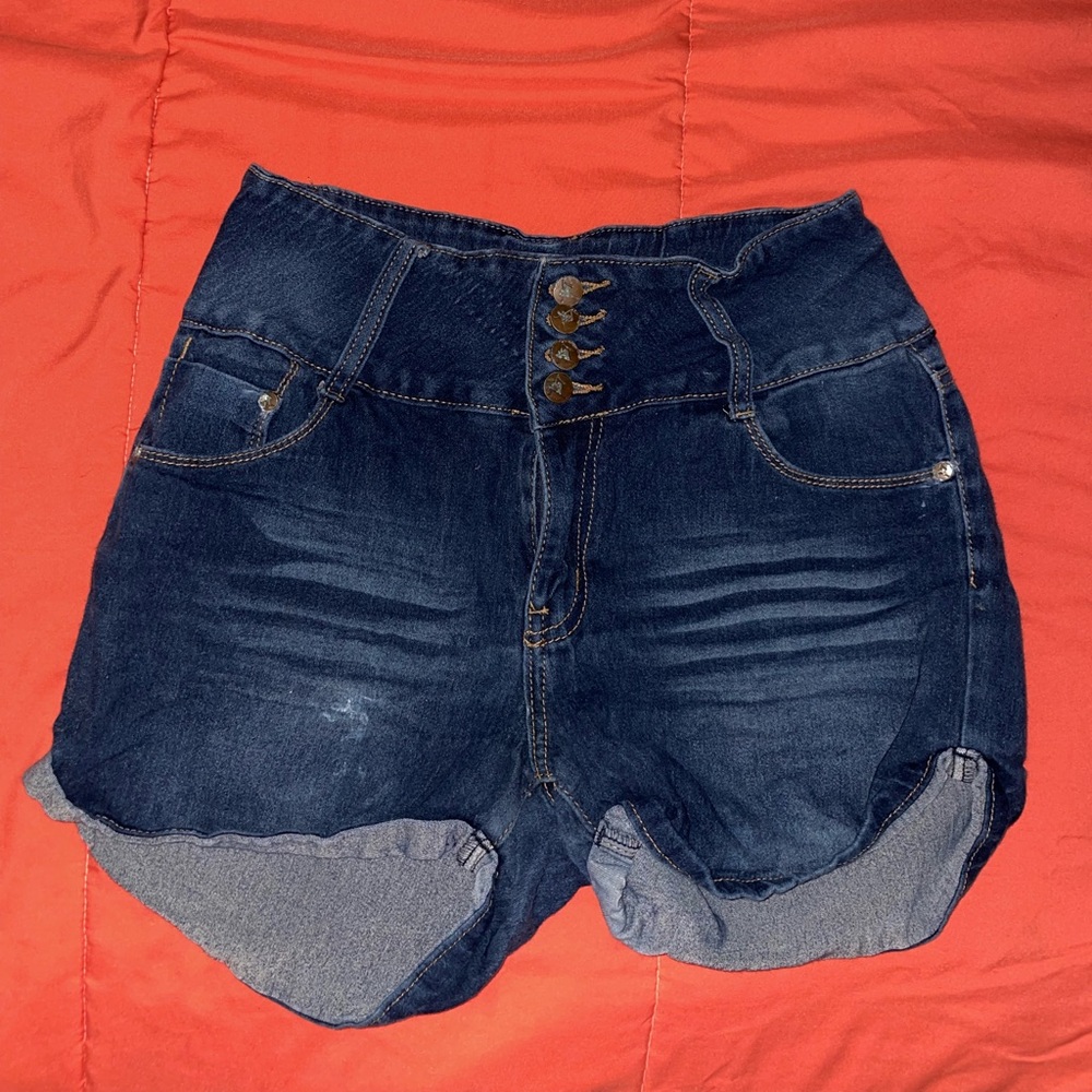 Always Friday jean shorts size 13 juniors blue